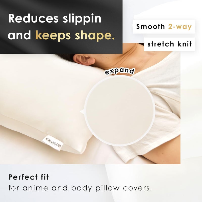 Comodo Luxury Body Pillow High-End Class (Made in Japan / 63 x 20 inch (160 x 50cm)) Dakimakura Pillow for Side Sleepers (Anime/Maternity) CMD9900LS Genuine Product Fabric Feel Level up - Image 4
